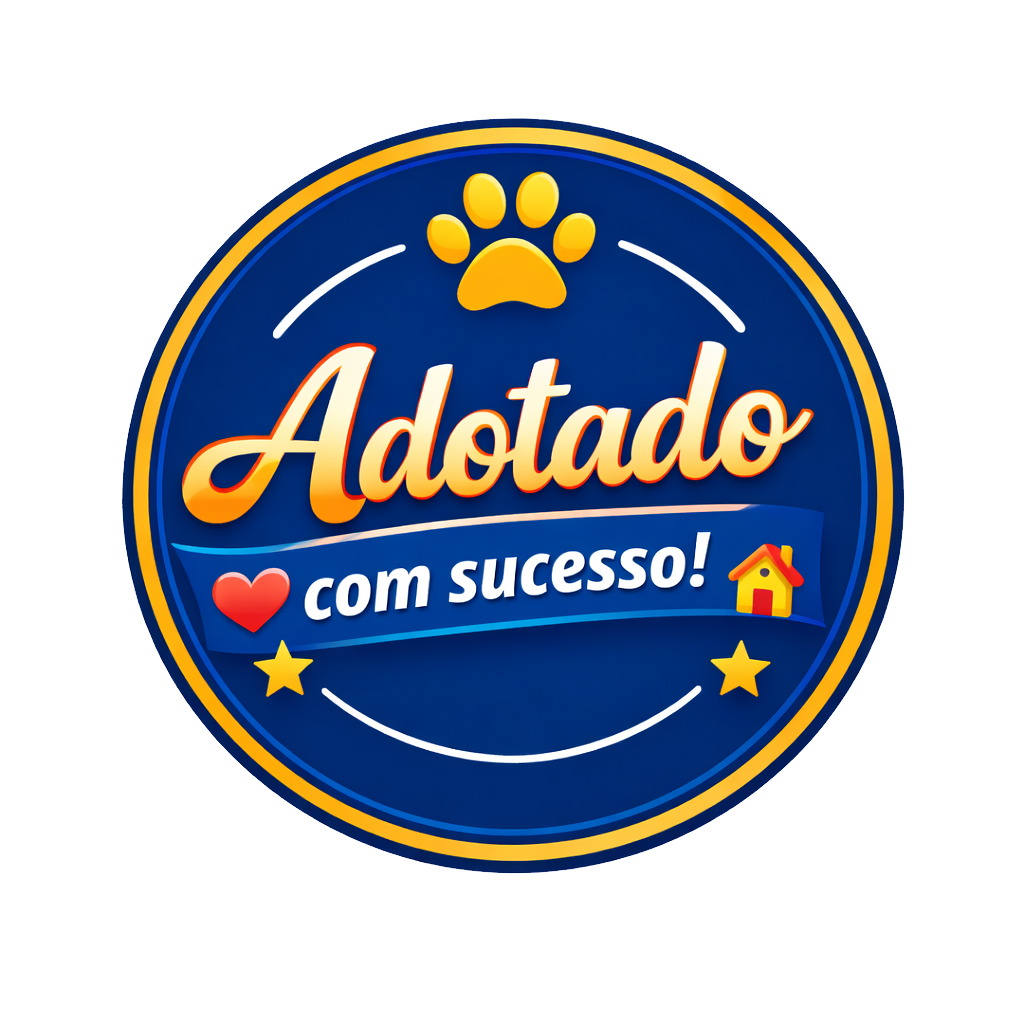 Animal adotado com sucesso!