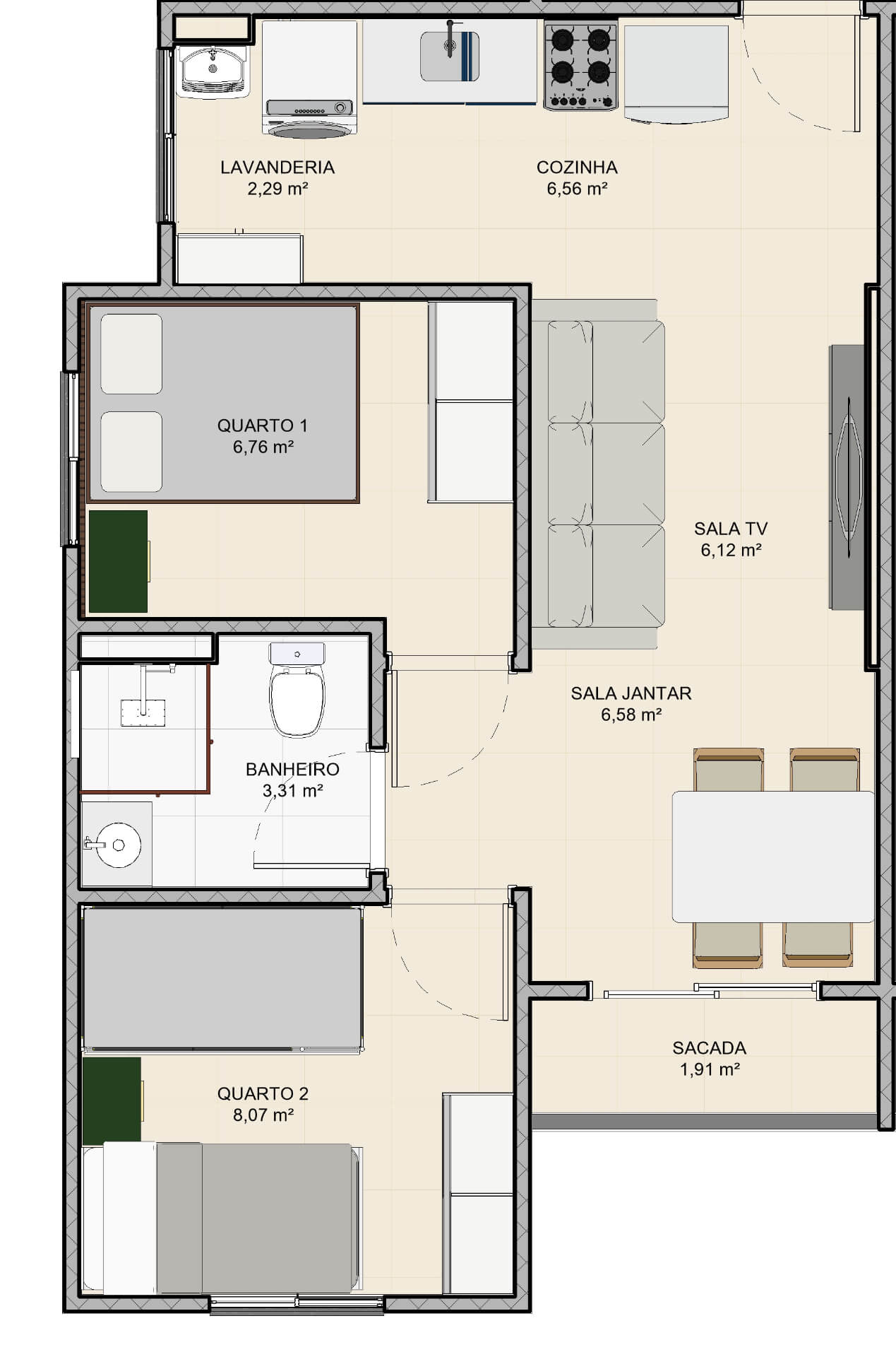 Apartamento COHAGRA