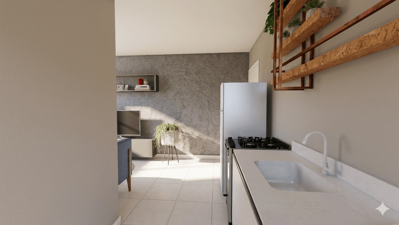 Cozinha — Layout Compacto 2