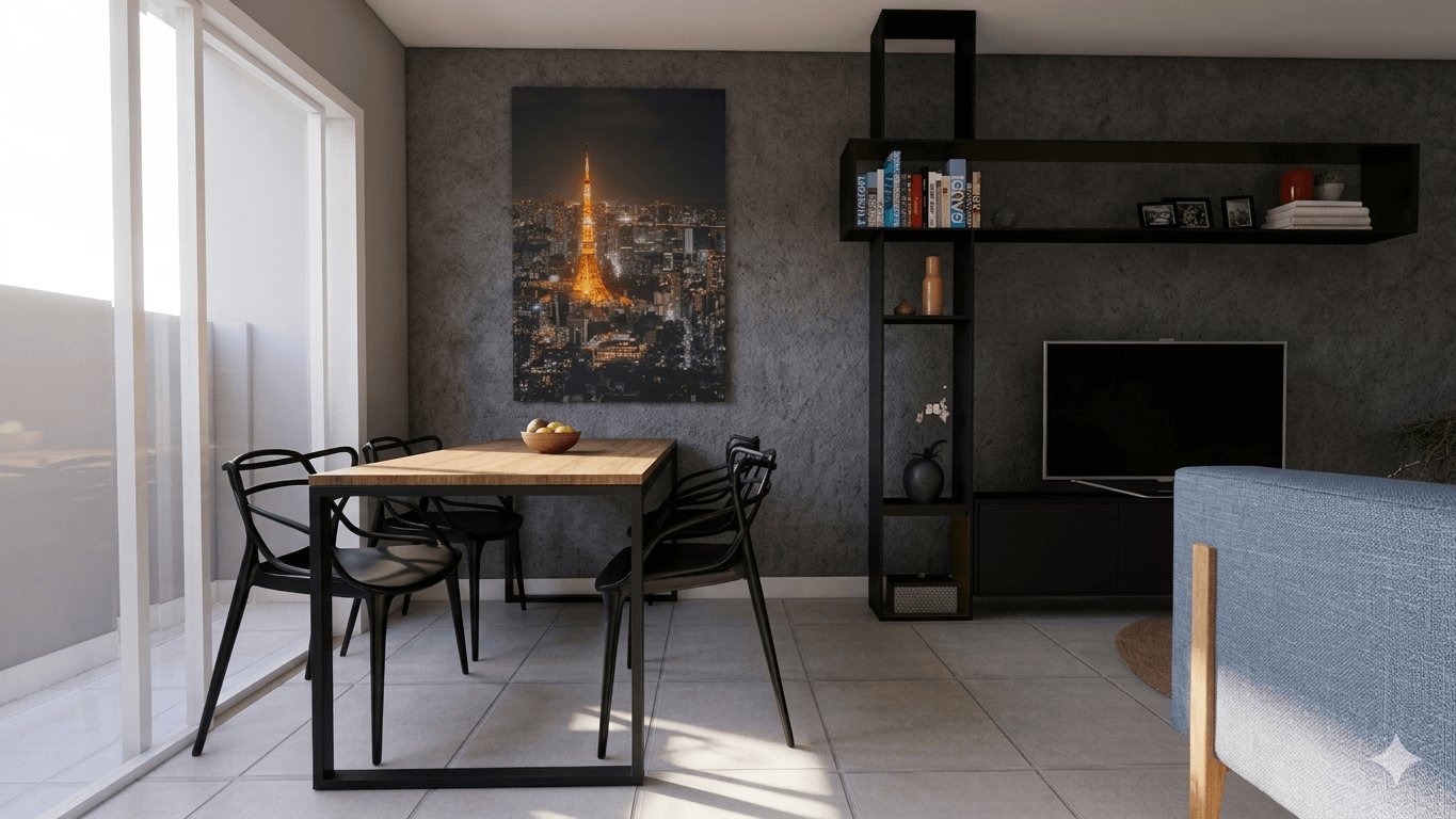 Sala de Jantar — Layout Compacto 2