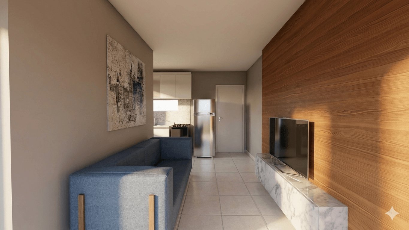 Sala de Estar — Layout Moderno 1