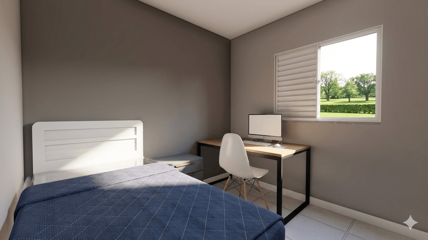 Quarto Escritório — Layout Moderno 2