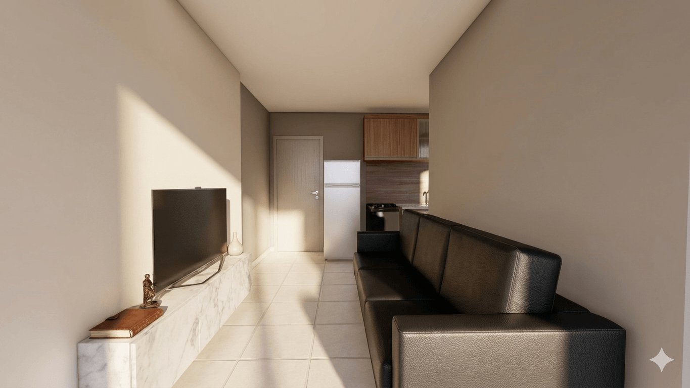 Sala de Estar — Layout Moderno 2