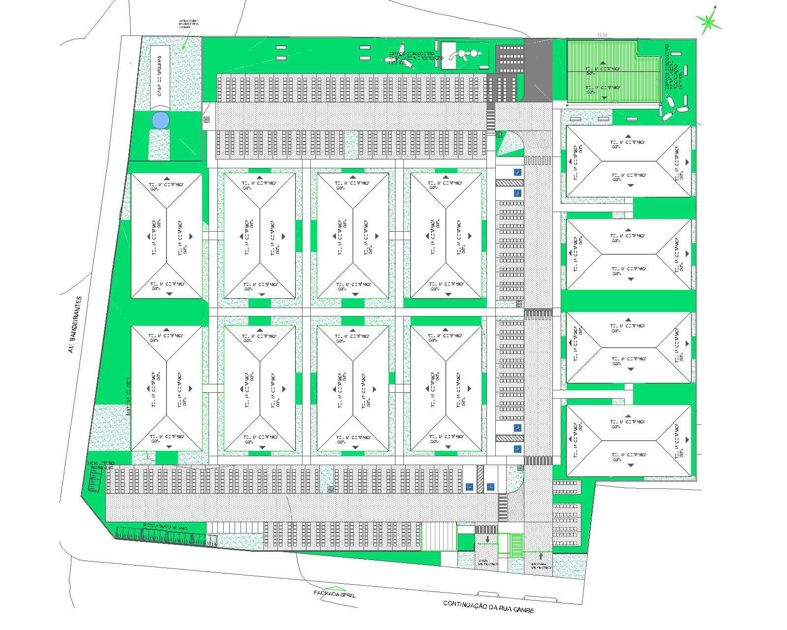 Planta de Implantação Geral