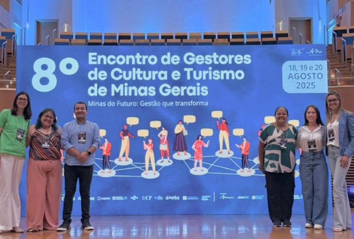 8º Encontro de Gestores de Cultura e Turismo de Minas Gerais, fortalecendo redes e impulsionando inovação na gestão pública.