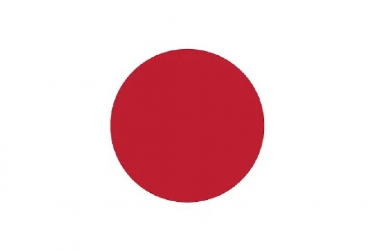 Bandeira do Japão.